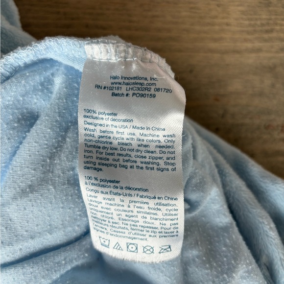 HALO WEARABLE BLANKET PLUSHY DOT sleep sack 😴👶🏻 - Picture 3 of 4